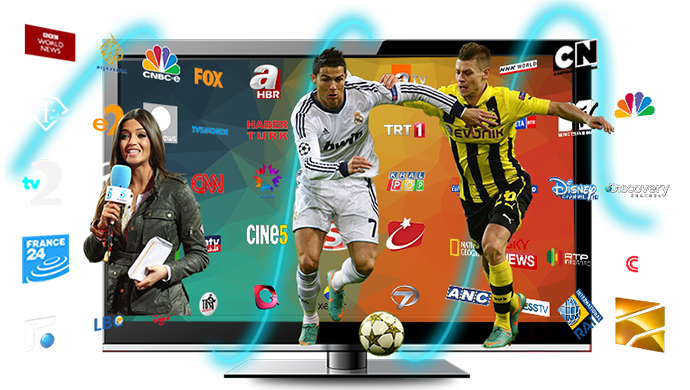 Modern IPTV streaming setup